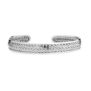 Atuh Silver Bracelet by Nusa (Front View)
