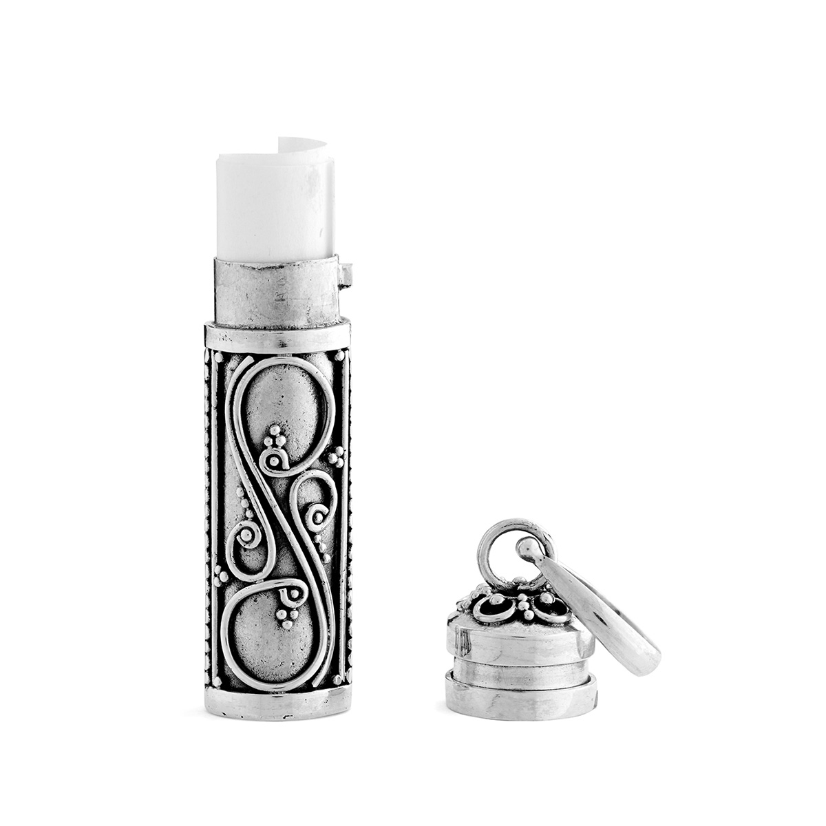 Buyan Silver Pendant by Nusa (Open View)