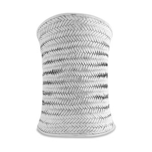 Ketewel Silver Cuff by Nusa (Front View)