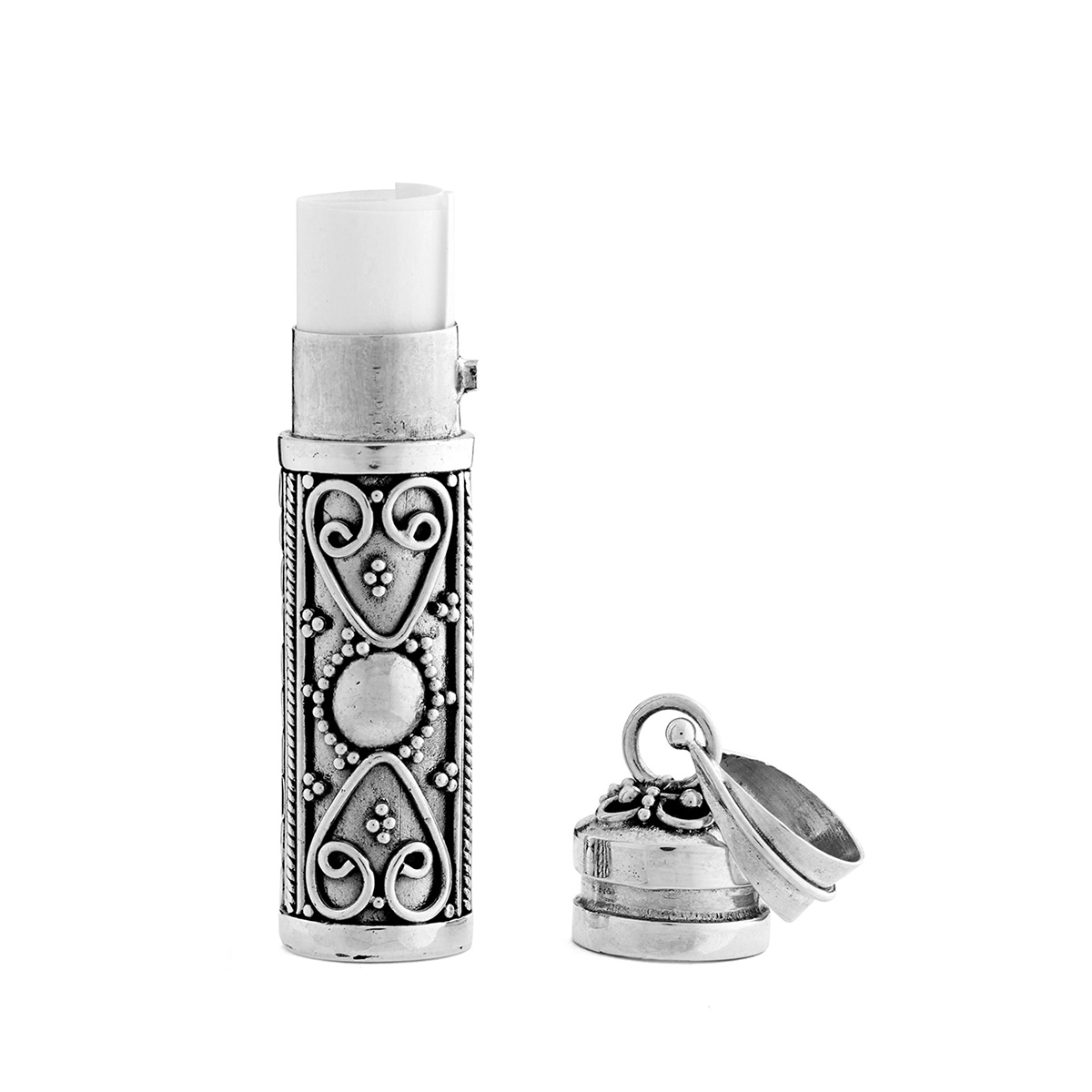Matan Silver Pendant by Nusa (Open View)
