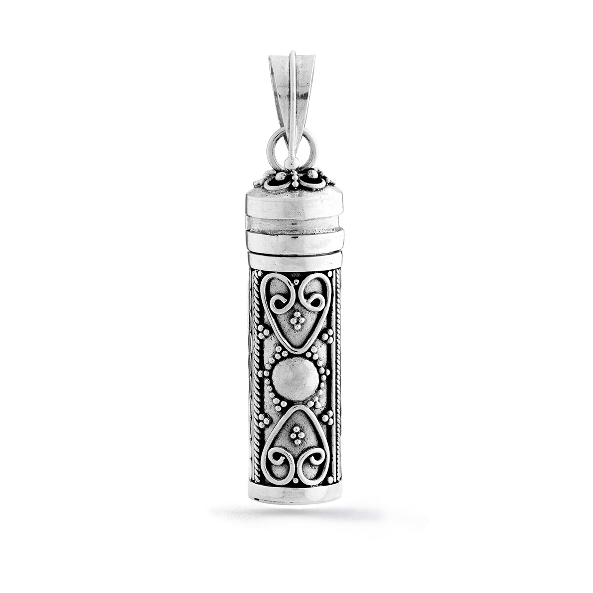 Matan Silver Pendant by Nusa (Front View)