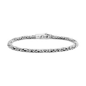 Medewi Silver Bracelet by Nusa (Front View)