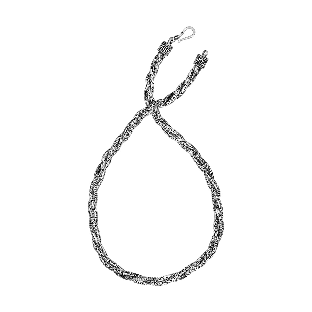 Colar de Prata Seminyak por Nusa (Vista Superior)