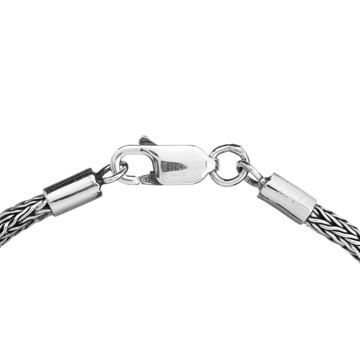 Setra Zilveren Ketting door Nusa (Sluitingweergave)