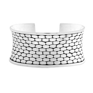 Tulamben Silver Bracelet by Nusa (Front View)